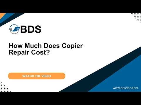 How Much Does Copier Repair Cost?