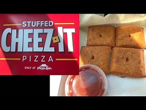 Pizza Hut Stuffed Cheez-It Pizza Review