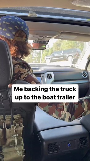 The no-backup-camera gang knows what I’m talking about #fishing #bassfishing #boating #fishingbuddy #googansquad