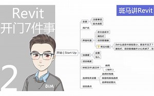 【斑马Revit教程】开门7件事-2项目精度、快捷键BIM教学教程视频