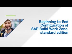 Virtual Workshop: Beginning-to-End Configuration of SAP Build Work Zone, Standard Edition [AD280]
