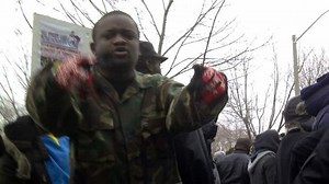 Congo protest in Ottawa