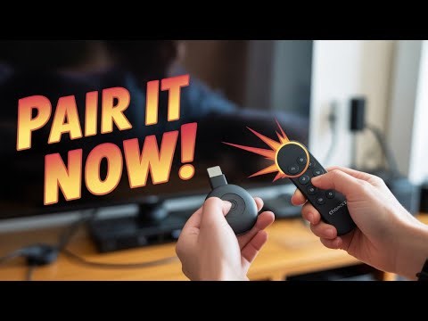 How To Pair Chromecast with Remote - easy steps