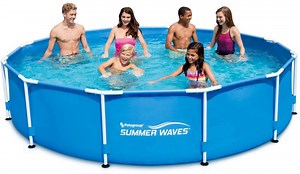 Басейн с метална конструкция Polygroup Summer Waves - store.bg