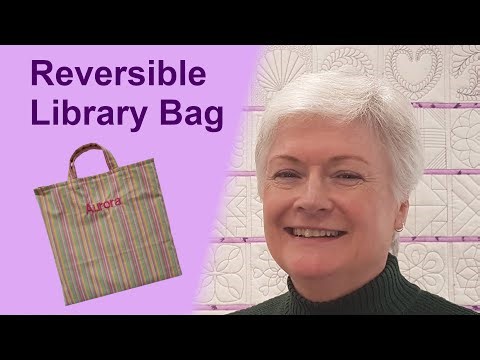 Reversible Children's Library Bag
