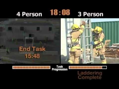 IAFF-NIST 4 Fire Fighter vs. 3 Fire Fighter Engine Company Operations