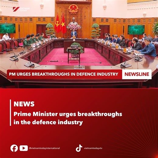 On Wednesday, in Hanoi, Prime Minister Phạm Minh Chính chaired a working session with the Ministry of National Defence and relevant ministries and agencies to implement military and defence tasks for 2026. Regarding defence industry development, the Prime Minister stressed the need to effectively implement the Politburo’s Resolution 08 on strengthening the development of the defence industry to 2030 and beyond, along with Resolution No. 57 on breakthroughs in different fields, as well as other k