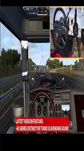 Best Engine Sound to Cruise through Texas LOL... #ats #atsenginemods