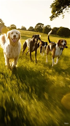 Dogs running #dog