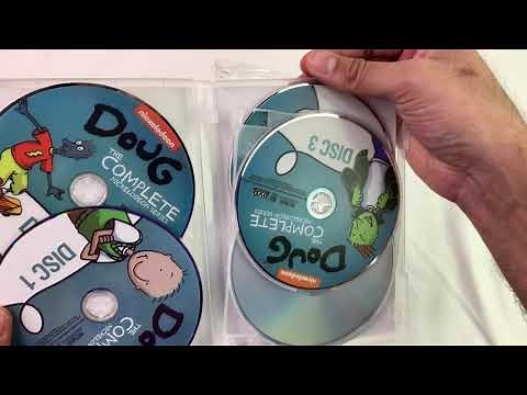 Doug Complete Nickelodeon Series DVD unboxing