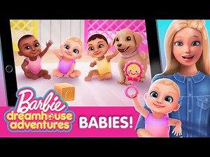 BABIES AT THE DREAMHOUSE! | Barbie Dreamhouse Adventures