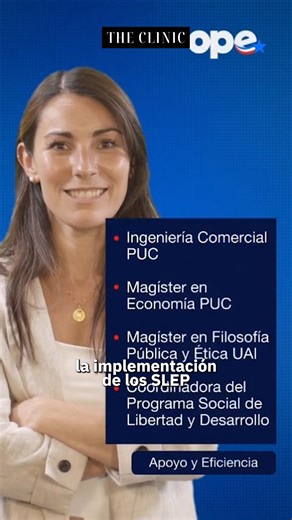 ¿Por qué fue elegida María Paz Arzola para Educación? Actualmente se desempeñaba como coordinadora del Programa Social de Libertad y Desarrollo, desde donde ha seguido de cerca los temas educacionales hace años. Arzola no solo deberá definir de qué manera continuar con algunas medidas impulsadas por esta administración, como es la tramitación del FES para estudiar en la educación superior, el cual la futura ministra ha criticado en diferentes instancias, sino que además deberá cumplir con el pla