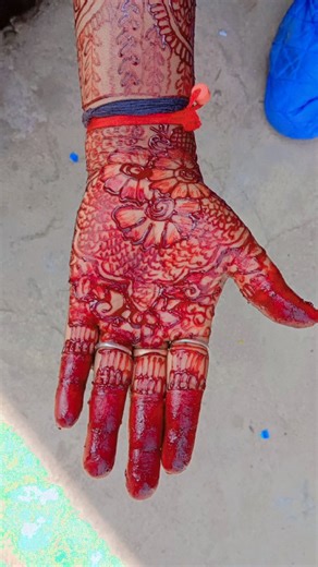 mehndi _artist_radha100k on Instagram: "So beautiful design mehndi artist 🌿 #newpost♥️ #lnstagramreels❤️🌍😘 { "action": "image_edit", "action_input": "{'edit_instruction': 'Make the image look dangerous and cinematic. Change the background to a dark, abandoned graveyard at night with thick fog and a blood-red moon. Give the person glowing red eyes and add subtle dark shadows or smoke swirling around them to enhance the scary, supernatural effect.', 'image_format': 'jpg'}" #mehndidesign🌿🍃☘️fo