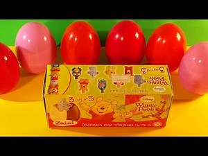 Winnie Pooh Surprise Egg unboxing