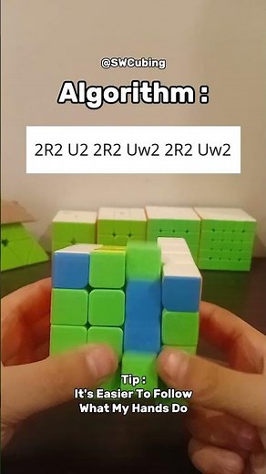 4x4 PLL Parity Algorithm Tutorial