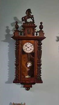 1900s Vienna Regulator "Locca" Striking Wall Clock #wallclock #clock #vienna