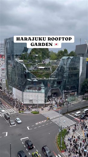 252K views · 1.8K reactions | Harajuku rooftop garden  The energy...