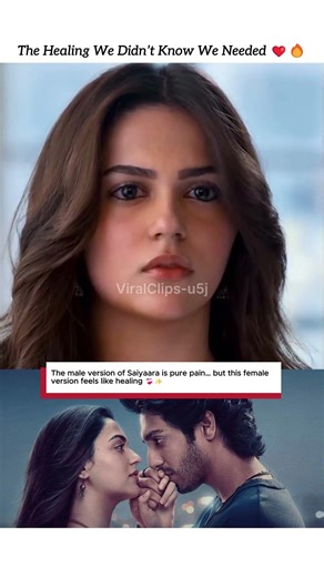 Saiyaara (Female Version) ❤️‍🩹 The Healing We Didn’t Know We Needed | Saiyaara (2025) #shorts