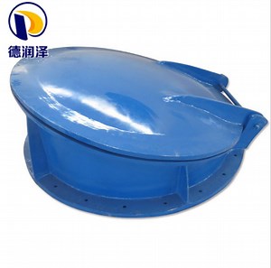 [Hot Item] FRP Flap Gate Check-Stop Valve GRP Square Flap Gate for Water Back