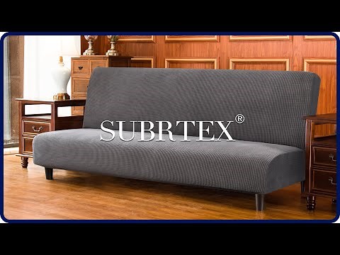 How to install futon sofa slipcover by Subrtex