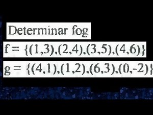Composition of functions with ordered pairs, domain of a composition of functions
