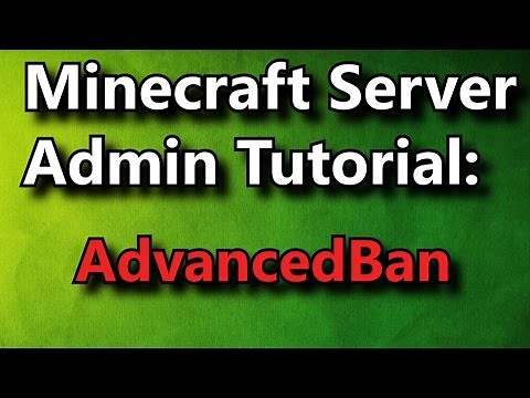 Minecraft Admin How-To: AdvancedBan [FREE]