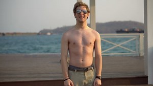 Fit Muscular Guy Flexing Muscles Outdoors Stock Footage Video (100% Royalty-free) 1054839806 | Shutterstock