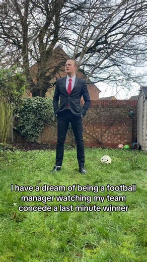 Jordan Stratton on Instagram: "He kicks that ball so well ⚽️ #fyp #comedy #ukcomedy #football #footballmemes #relatable #skit #viral"