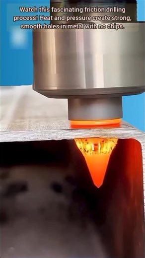 Friction Drilling Metal Hole