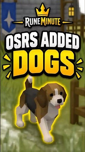 OSRS Just Added DOGS 🐶 | Unlock Your First Puppy! #oldschoolrunescape