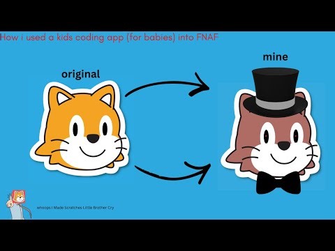 How i made Five Night's At Freddy's in Scratch jr