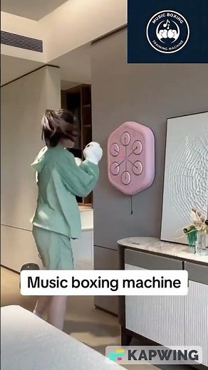 🥊🎵 Knock out stress and amp up your workout with our Music Boxing Training Machine! 🎶