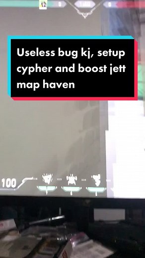 Useless bug kj, setup cypher A and boost dash jett A long #valorant #fyp #foryou #valoranttricks