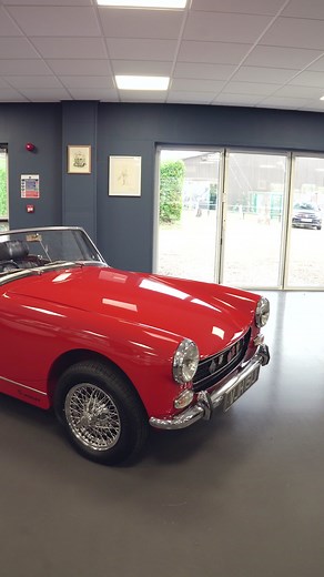 ❤️ Win our 1971 MG Midget! Small in size but big on character, the MG Midget has been a cornerstone of classic open-top driving for generations. This beautiful example could be yours for as little as £9.00 through Bridge Classic Cars Competitions. Finished in vibrant red with gleaming brightwork, it’s perfectly balanced by a stylish black interior and roof. Recently treated to a wire wheel conversion, this Midget has been carefully maintained over the years, with a detailed history file document