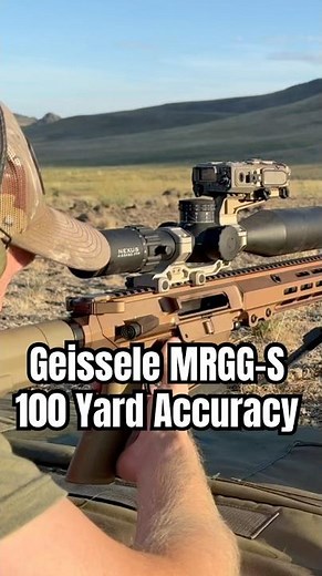 Geissele MRGG-S 100 Yard Accuracy