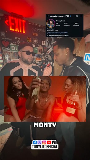 Tony Lit | Remy Boy Monty Interview ⭐️ | Instagram