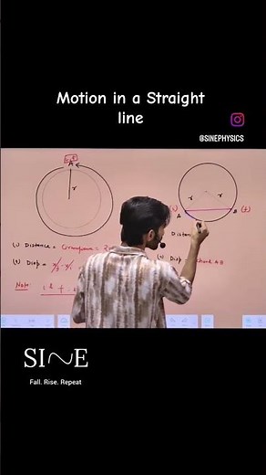 Distance vs Displacement ⚡ Full Lecture | Class 11 Physics