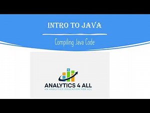 Intro to Java: Compile a Java file using Command Prompt