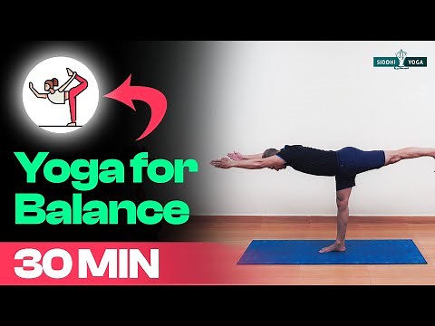 30 Min. Beginner Yoga for Balance and Stability | Yoga Poses to Improve Balance and Stability