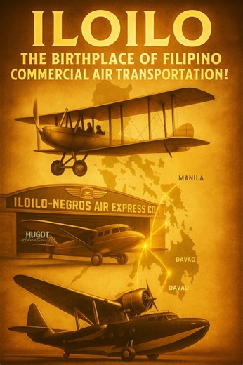 ✈️✨ Ala mo ba? Iloilo is the birthplace of Philippine — and even Asian — commercial aviation!In 1932, the López family founded INAEC (Iloilo-Negros Air Express Company), the first airline in Asia, even before Japan Airlines and Singapore Airlines. 🛫From Iloilo to Manila, Bacolod, Cebu, Davao, Zamboanga… and by 1946, its wings stretched to Hong Kong, Bangkok, Shanghai, San Francisco, and India. 🌏But in 1974, political pressures forced INAEC to be sold — giving rise to Philippine Airlines, our f