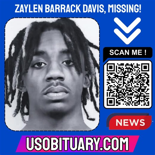 info: https://www.usobituary.com/2026/01/missing-16-year-old-zaylen-barrack.html Missing 16-Year-Old Zaylen Barrack Davis Reported in Charlottesville, Virginia . . . #Missing #ZaylenBarrackDavis #Virginia #usobituary | USObituary.com