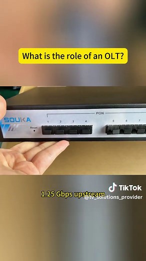 Understanding the Role of an OLT in Optical Networks