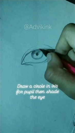 ✨ Easy Eye Drawing Tutorial | Step by Step Sketch for Beginners ✏️👁️ #Shorts