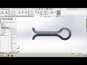 SolidWorks Tutorial - Part4 - Clip