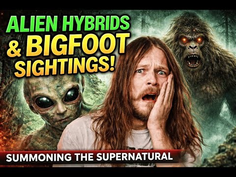 🔴 LIVE: Alien Hybrids & Bigfoot CAUGHT on Cam?! 😱 This Made Me Feel SICK…