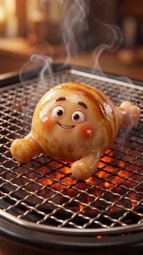Too soon! That sauce is burning! 🍗🔥