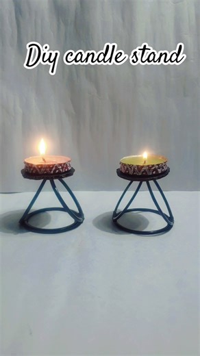 Diy candle stand | Diwali craft 😱#diy #viral #shorts #diwali #craft