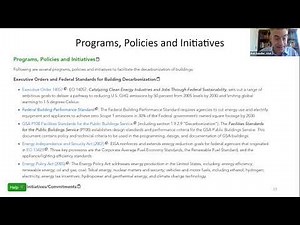 SFTool Building Decarbonization Presentation