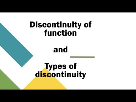 discontinuity of function | discontinuity funtions types