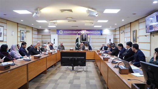 HEC Forms VCs Committees to Strengthen Academia’s Role in National Uplift In a meeting of around 40 Vice Chancellors from Islamabad, Rawalpindi and adjoining areas, multiple committees of university heads have been constituted to develop a comprehensive Five-Year Reform Roadmap aimed at recommendations for the holistic development of the higher education sector and an enhanced role for academia in national growth. Chairman HEC Prof. Dr. Niaz Ahmad Akhtar presided over the session. The committees